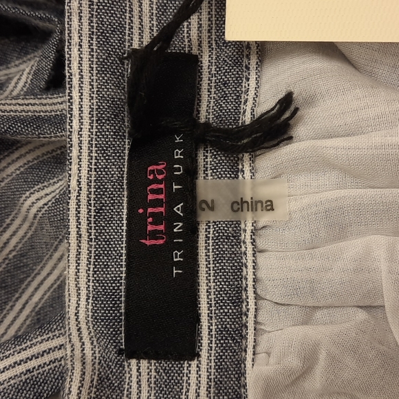 NWT, Trina Turk Santa Barbara Chambray Dress - Picture 13 of 14